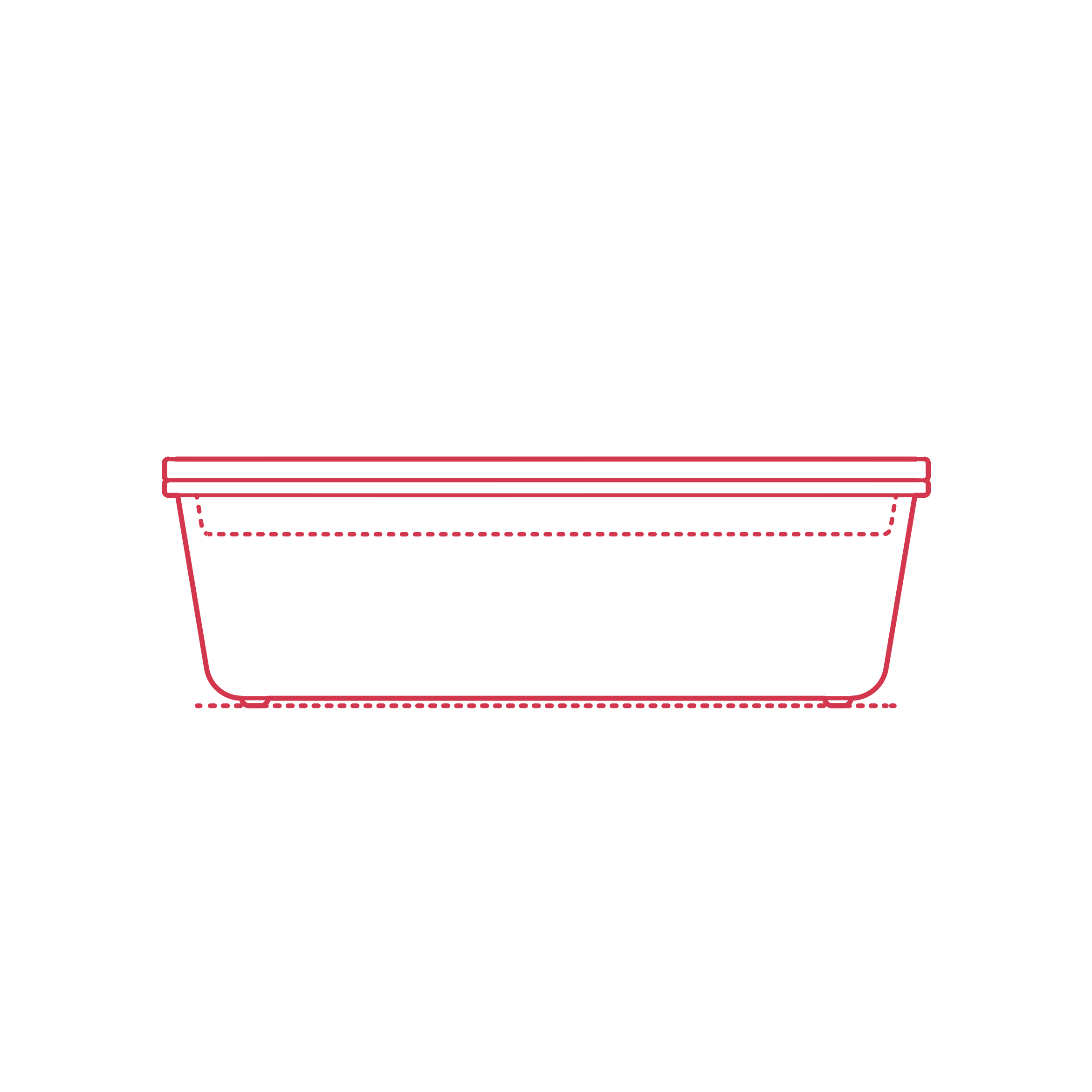 Objects Food Containers Ikea 365 Food Container Rectangle 34 Oz Silhouette Cutting Svg Files Free Vectors